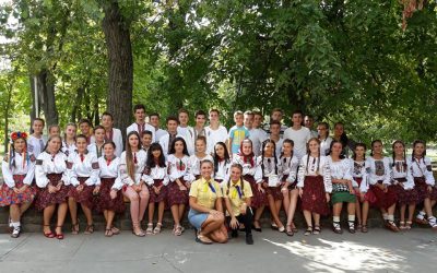 Elevii ucraineni din România în tabăra „Moloda Gvardia”– vară 2019, Odesa