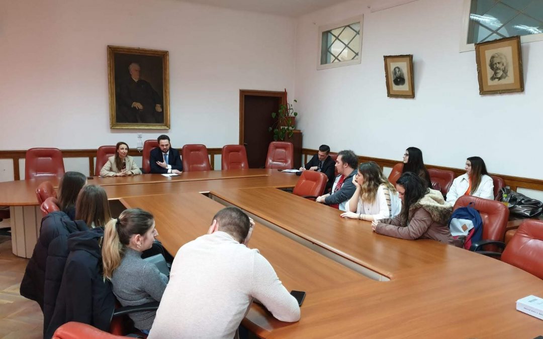 Зустріч голови СУР зі студентами, які вивчають українську мову