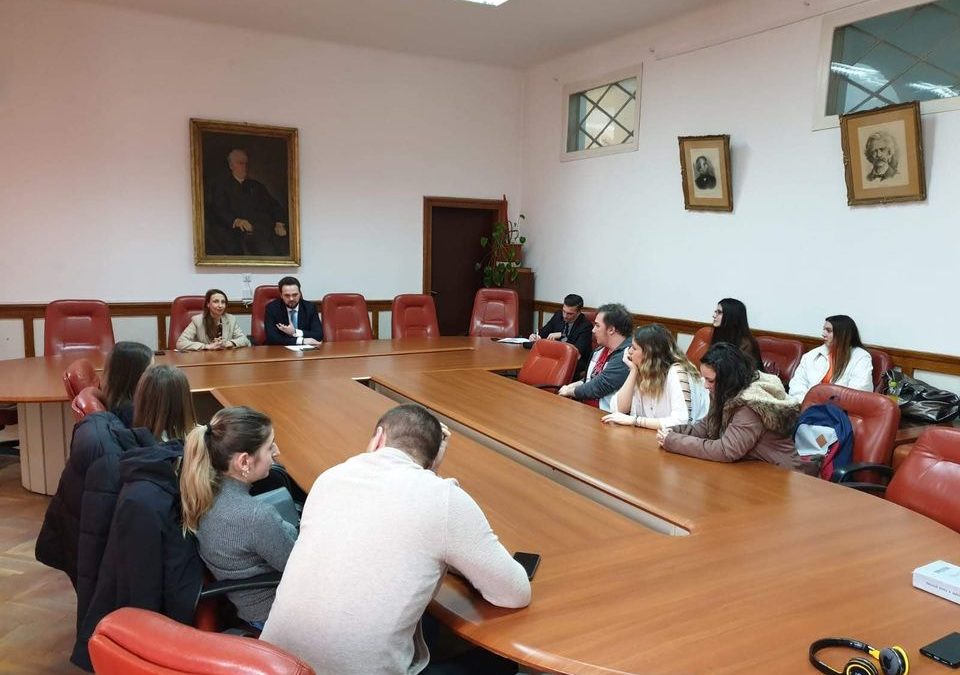 Зустріч голови СУР зі студентами Факультету іноземних мов та літератур – 3 березня 2020 року, Бухарест