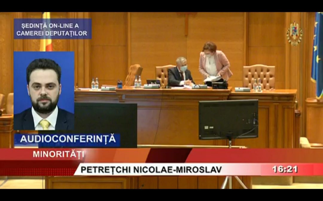 Nicolae Miroslav Petrețchi face apel la responsabilitate în privința coronavirusului