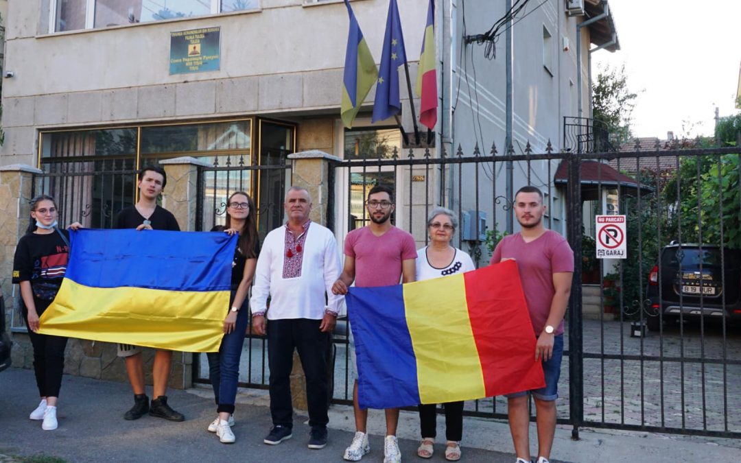 Ucrainenii din Tulcea au sărbătorit Ziua Independenței Ucrainei