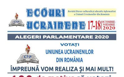 Ecouri ucrainene nr. 17-18, octombrie-noiembrie 2020