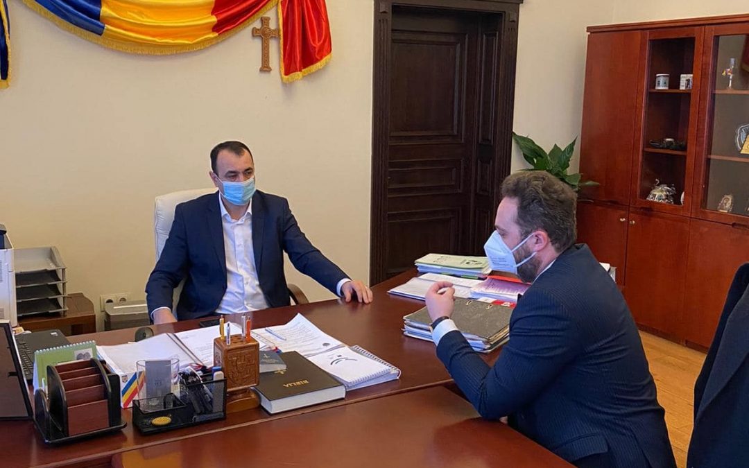 Конструктивна зустріч з мером міста Сігету Мармацієй Василем Молдованом