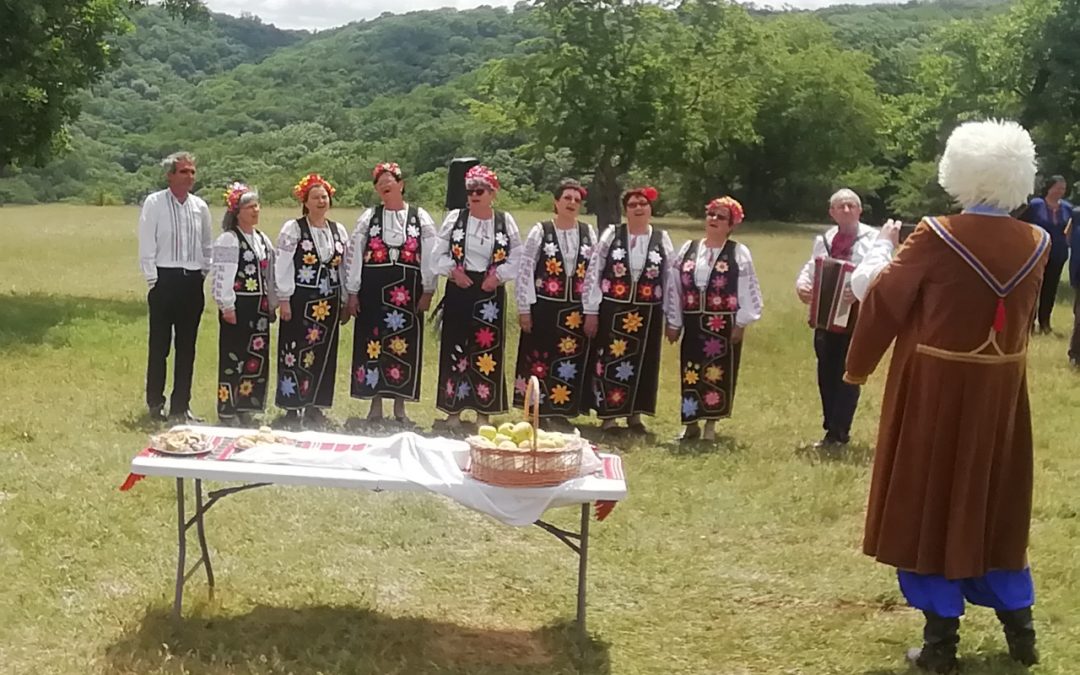 Festivalul Bujorului, organizat de UUR Tulcea la Fântâna Mare, comuna Ciucurova