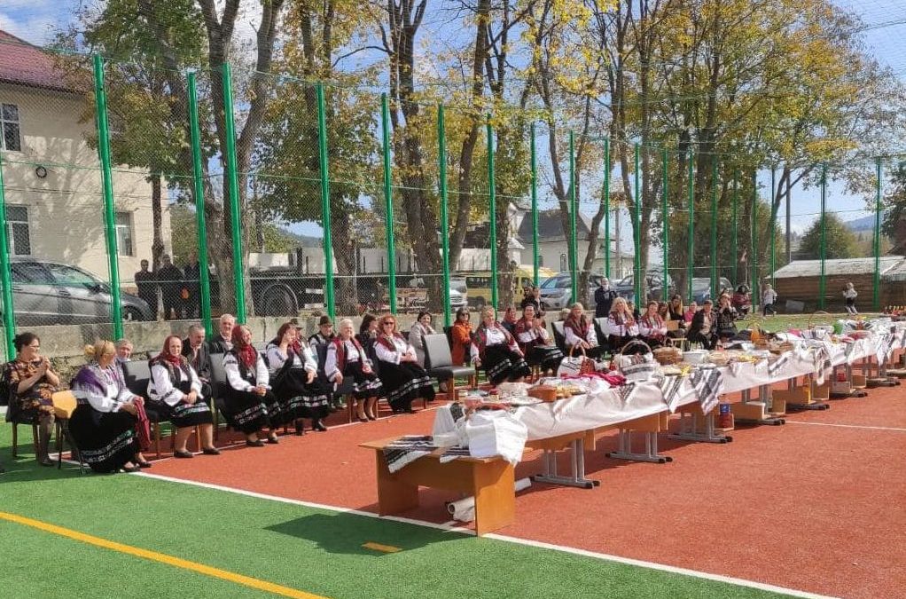 Festin culinar dedicat bucătariei ucrainene, în localitatea Moldova Sulița