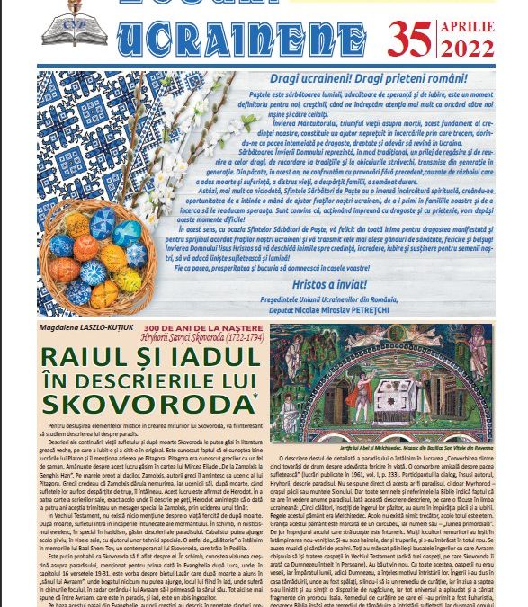 Ecouri ucrainene Nr. 35, aprilie 2022