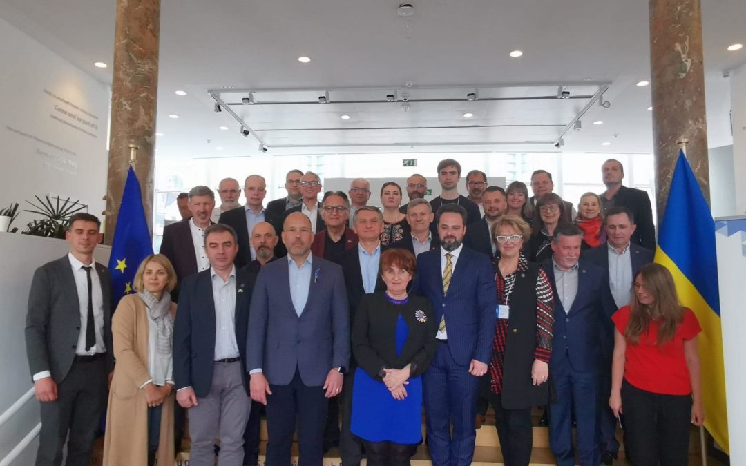 Întâlnirea conducerii CMU cu liderii comunităților ucrainene din Europa