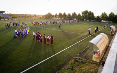 Ceremonia de deschidere a campionatului de fotbal a echipelor ucrainene din diaspora