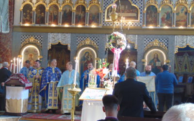 Hramul bisericii ucrainene din Lunca la Tisa „Acoperământul Maicii Domnului”
