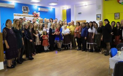 Ucrainenii din Banat au sărbătorit trecerea dintre ani pe stil vechi