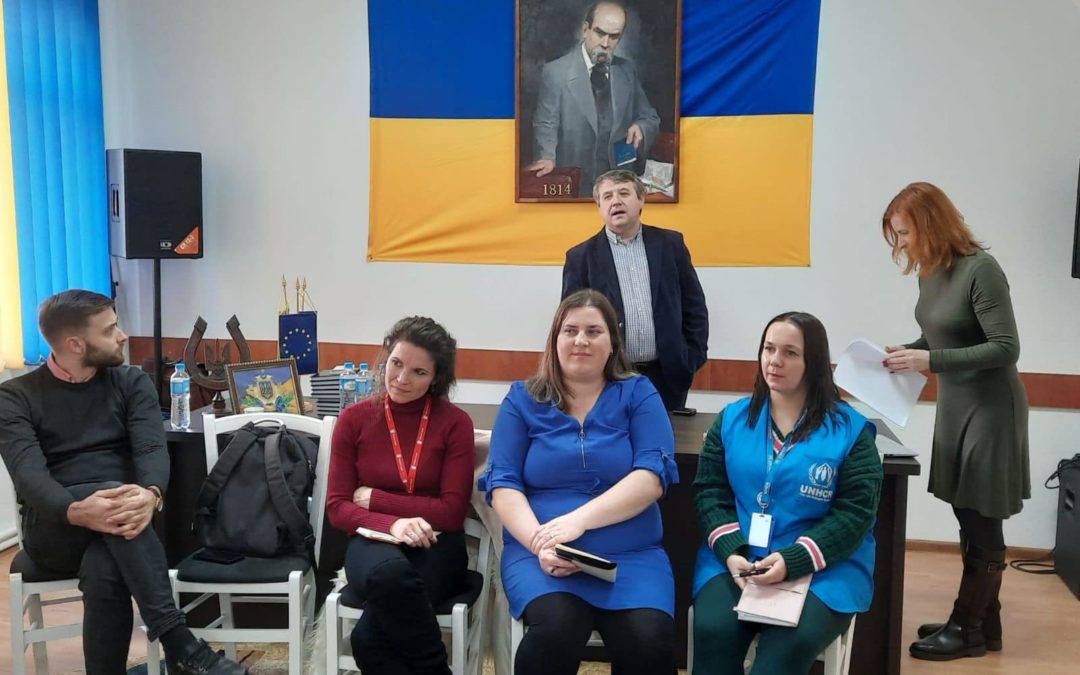 Зустріч представників українських біженців з місцевими НУО в Сучаві