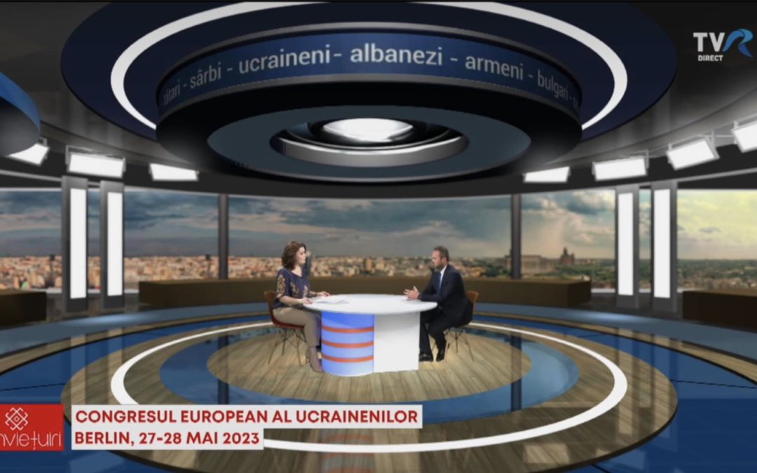 Președintele UUR a participat la emisiunea “Conviețuiri”, difuzată de TVR1