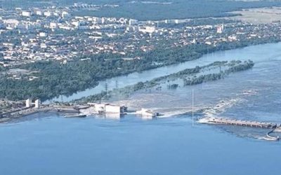 UUR condamnă cu fermitate distrugerea barajului Nova Kakhovka