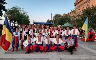 Ansamblul ”Cervona kalyna” din Negostina, la Festivalul ”Serbările Deltei”
