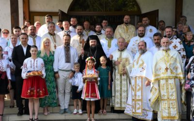 Nicolae Miroslav Petrețchi a participat la hramul bisericii ortodoxe ucrainene din Reșița