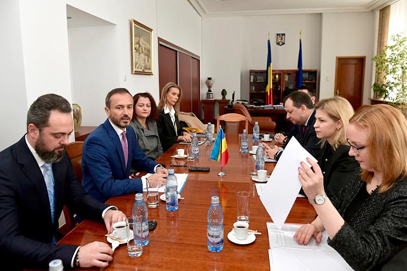 Întâlnire oficială cu vicepremierul Ucrainei, doamna Olha Ștefanishyna