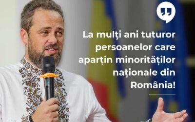 Привітання голови СУР з нагоди Дня національних меншин Румунії