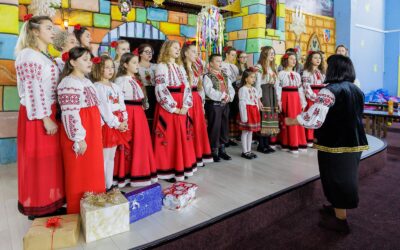 Serbare de Crăciun cu multă bucurie și cântece, organizată la Galați