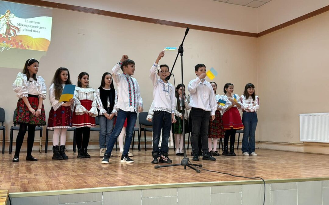 Copiii ucraineni din Timiș au sărbatorit Ziua Internațională a Limbii Materne