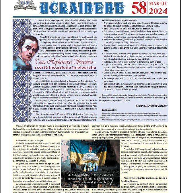 Ecouri ucrainene Nr. 58 martie 2024