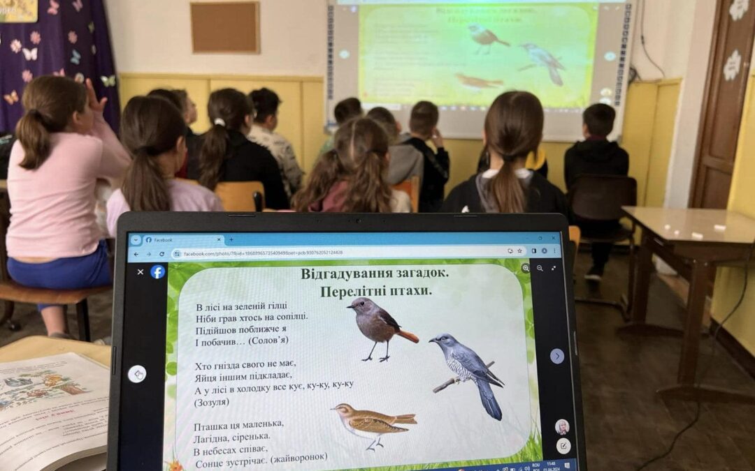 Activități captivante în cadrul lecțiilor de limba ucraineană în județul Suceava