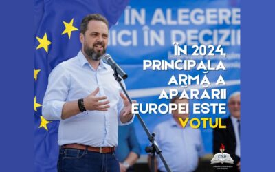 Alegeri locale: În 2024, principala armă a apărării Europei este votul!