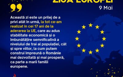 Привітання Голови Союзу українців Румунії з нагоди Дня Європи