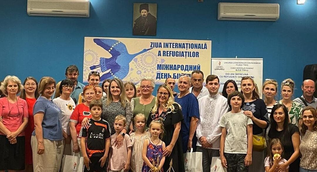 Filiala Timiș a Uniunii Ucrainenilor din România a marcat Ziua Refugiaților