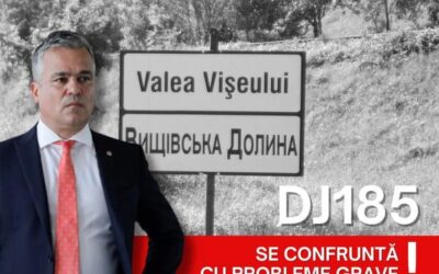 Reabilitarea DJ185 pe porțiunea Bistra-Valea Vișeului, județului Maramureș