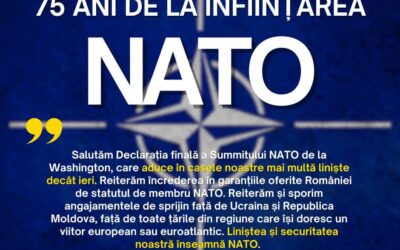 Declarația Uniunii Ucrainenilor din România cu ocazia celei de-a 75-a aniversări a NATO