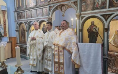 Instalarea noului preot la parohia greco-catolică din Cacica-Maidan-Runcu