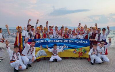 Ansamblul ”Kolomeika” a reprezentat UUR la Festivalul ”Kostoski” din Ohrid