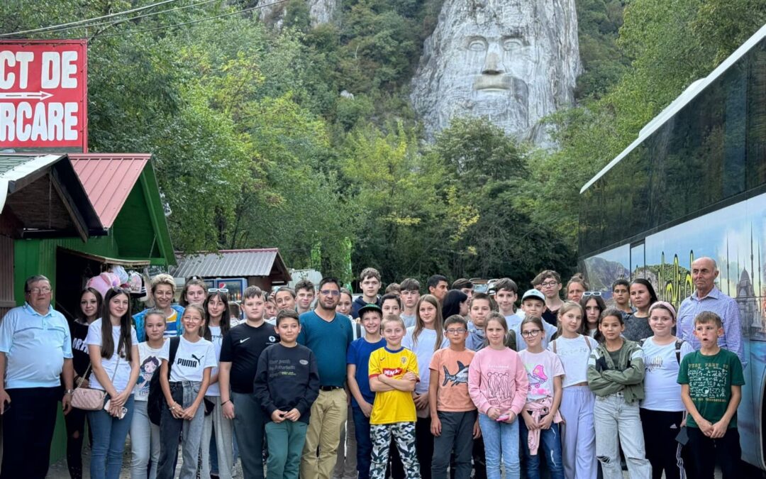 Excursie pentru elevii ucraineni și profesorii lor de la Școala Gimnazială din Bârna