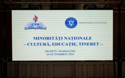 Eveniment de excepție „Minorități Naționale – Cultură, Educație, Tineret”, organizat de UUR