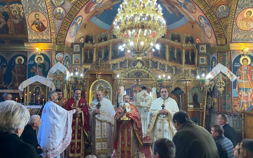 Престольне свято храму святого великомученика Димитрія Мироточивого, у Негостині