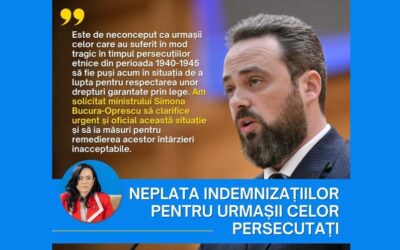 Neplata indemnizațiilor pentru urmașii persoanelor persecutate pe criterii etnice