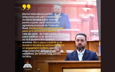 Declarație politică ”România euroatlantică în paradigma noii politici externe a SUA”