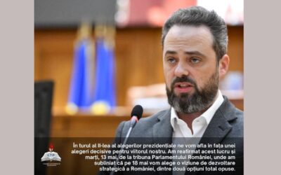 Declarație politică – Turul al doilea al alegerilor prezidențiale din România