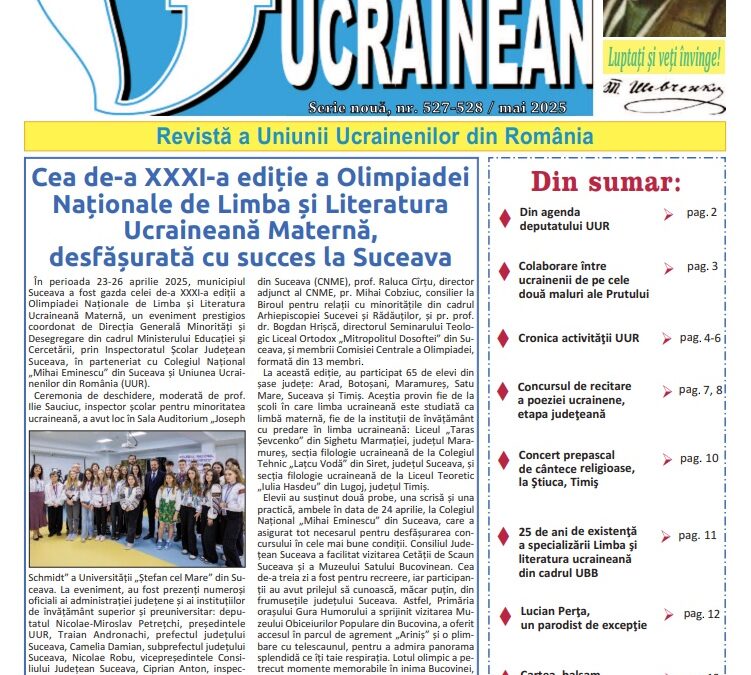 Curierul ucrainean nr. 527-528, mai 2025